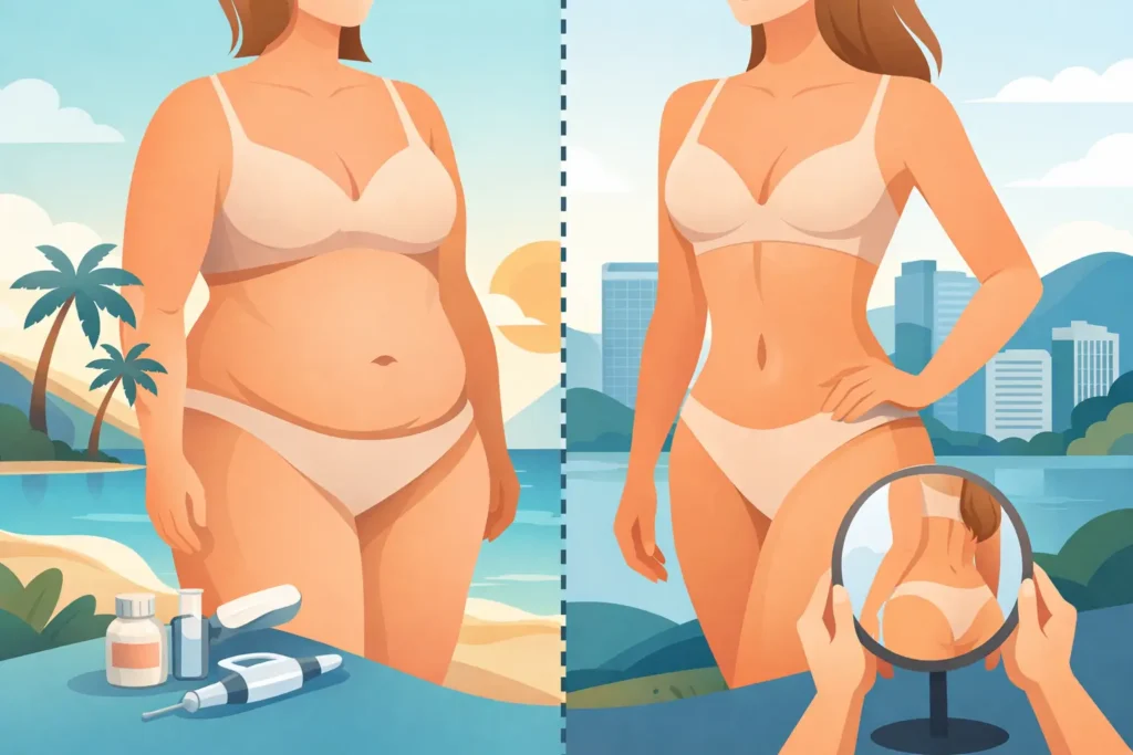 Body Contouring Before and After Results Trinidad