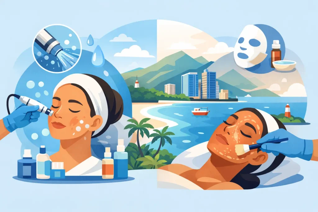 HydraDerm vs Chemical Peel Trinidad